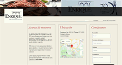 Desktop Screenshot of enrique.com.mx